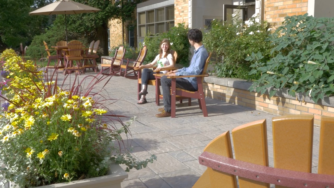 Front exterior of the Main Building